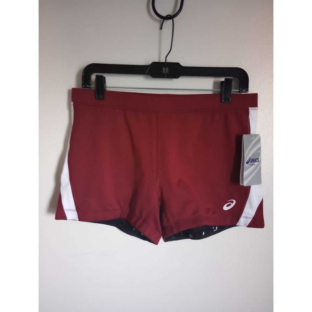 Asics Burgundy Red Chaser  Shorts XL